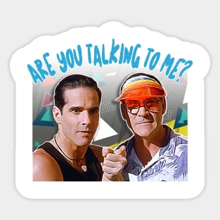 Cedric & Bob - Are You Talking To ME? Sticker